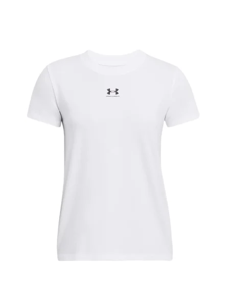 UNDER ARMOUR Tricou funcțional Rival' alb