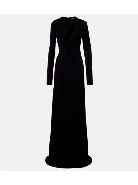 Rochie Tom Ford din jerseu negru