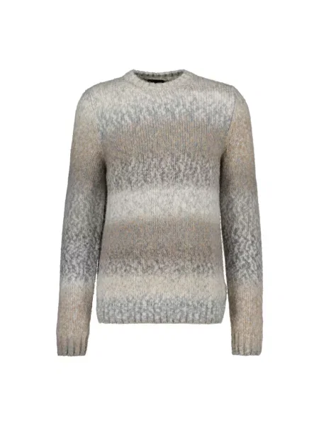 Sweter Dondup wełniany szary