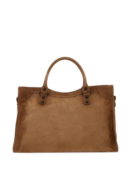Geantă shopper Balenciaga maro