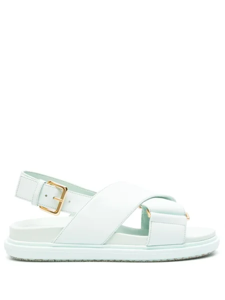 Sandale Marni slingback albastru