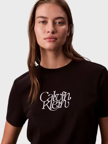 Футболка Calvin Klein Jeans чорна