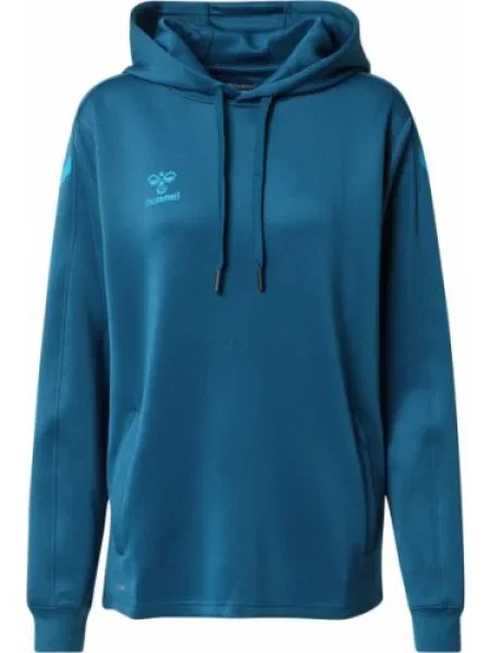 Hummel Sportovní mikina tyrkysová / petrolejová