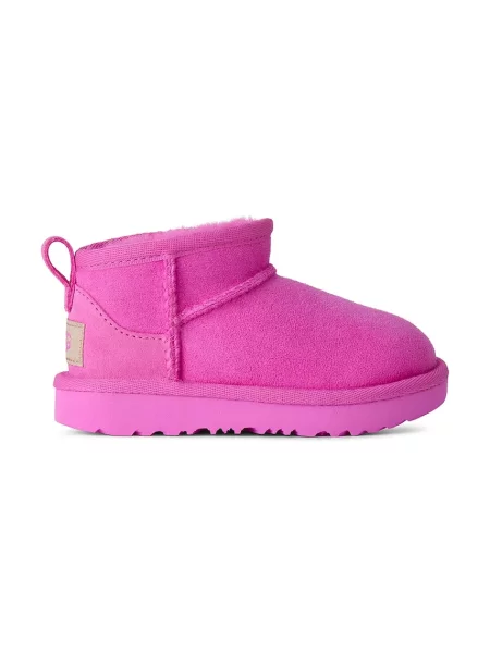 UGG snehule zimné detské semišové CLASSIC ULTRA MINI ružová