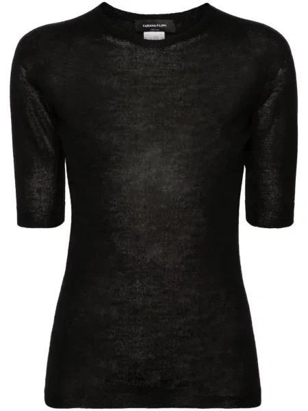 Pulover Fabiana Filippi scurt negru