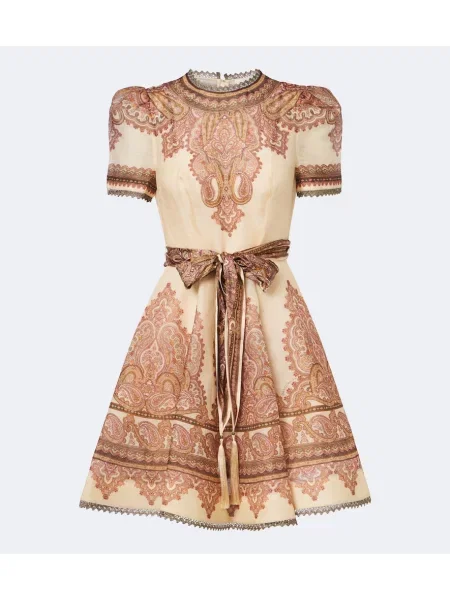 Rochie Zimmermann de in cu model paisley