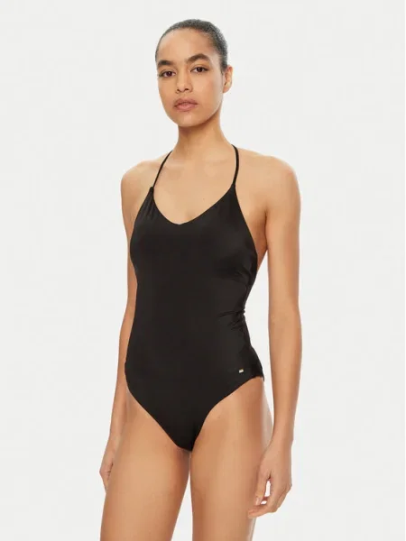 BOSS Costum de baie negru