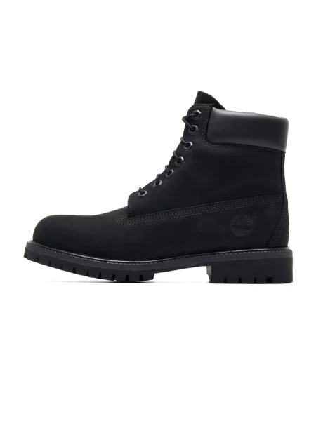 Botki Timberland skórzane czarne