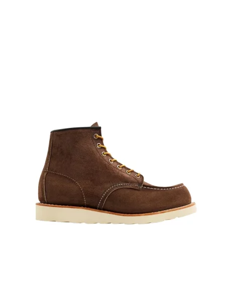 Botki Red Wing Shoes skórzane klasyczne czerwone