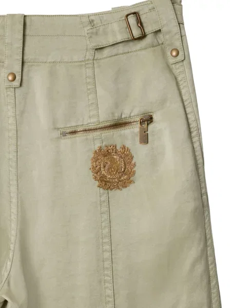 Pantaloni Burberry din lyocell