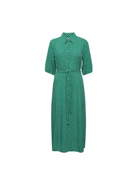 Sukienka koszulowa Cream zielona