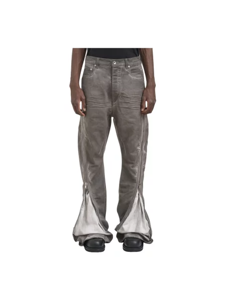 Jeansy Rick Owens szare
