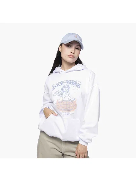 Bluză pentru femei Kaotiko Flame of Love white alb