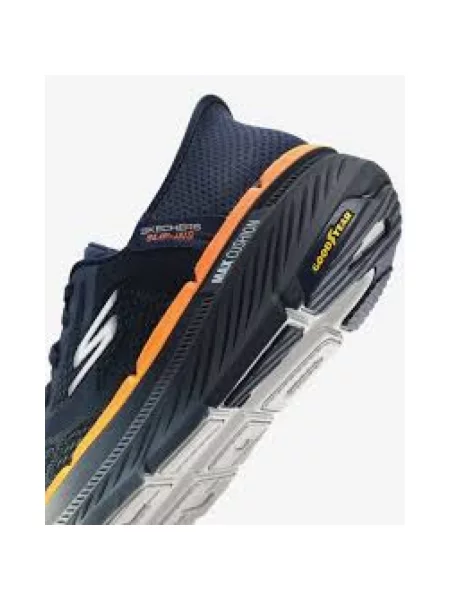 Sneakersy Skechers niebieskie