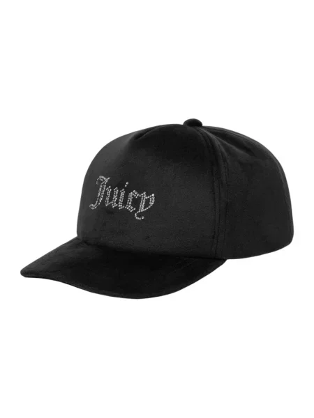 Czapka z daszkiem Juicy Couture czarna