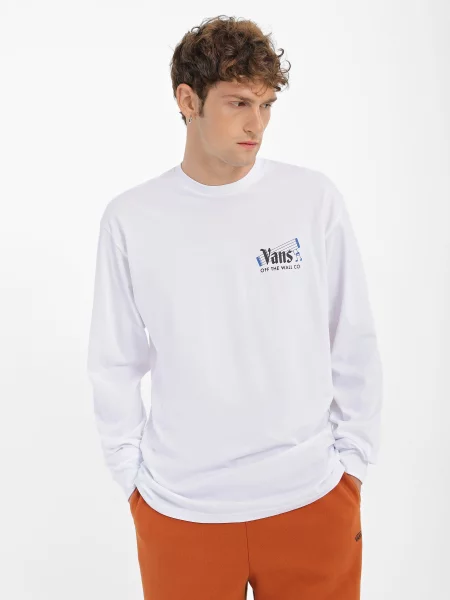 Vans Off The Wall Rhythm Лонгслів білий