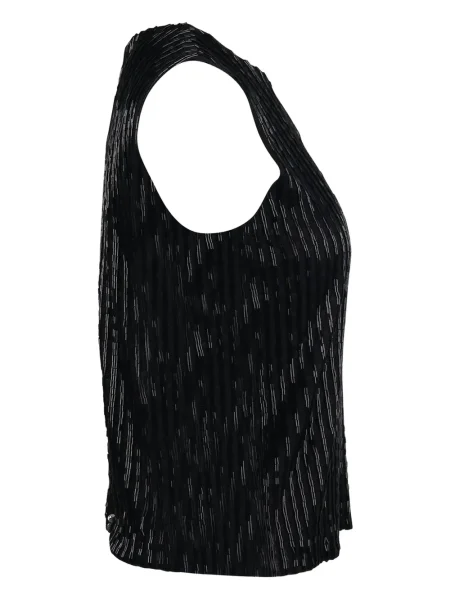 Top Dvf Diane Von Furstenberg cu mărgele negru