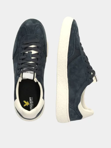 Замшеві Кеди Lyle & Scott синій