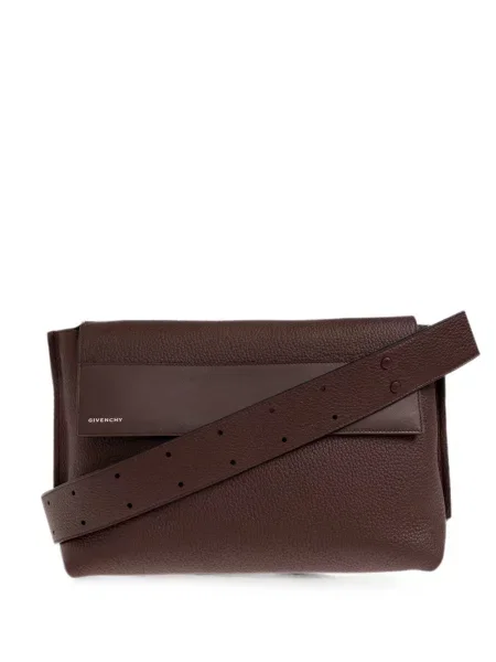 Geantă Givenchy cu imagine maro