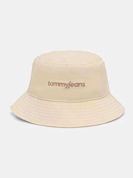 Tommy Jeans kapelusz bucket beżowy