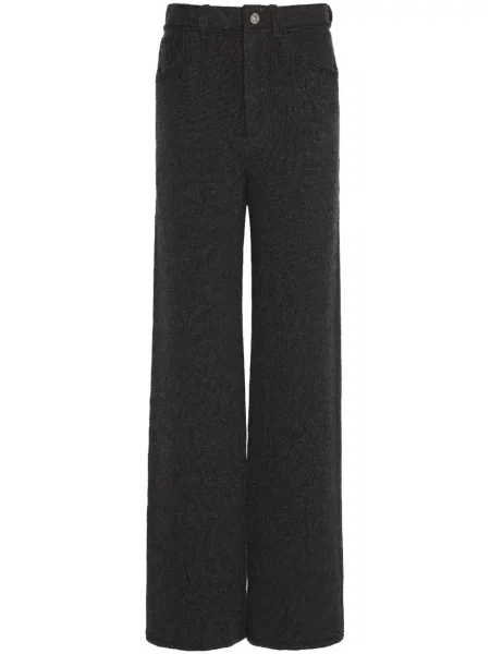Pantaloni Barrie tricotate negru