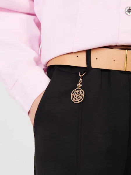 Pantaloni Rue Paris negru