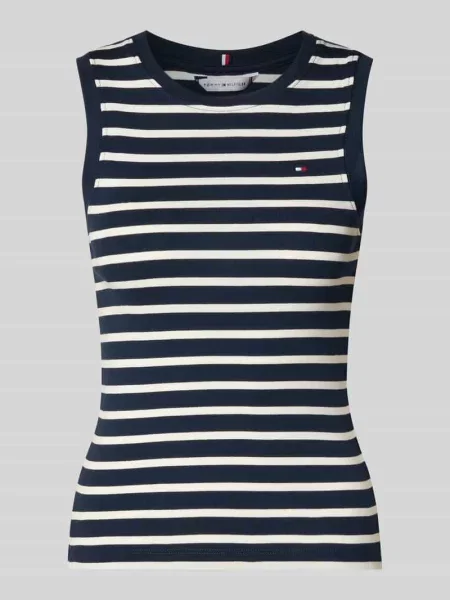 Top Tommy Hilfiger granatowy