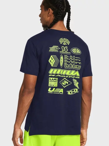 Спортивная футболка Under Armour для бега синяя