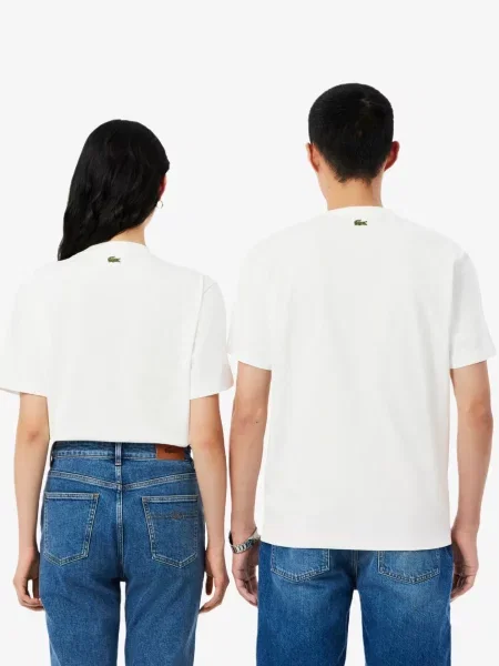 Дитяча футболка Lacoste біла