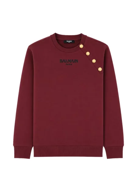 Bluza dziecięca Balmain czerwona