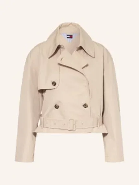 Tommy Jeans Kurtka Trenczowa beige beżowa