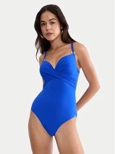 Triumph Costum de baie Summer Twist OWP 01 albastru