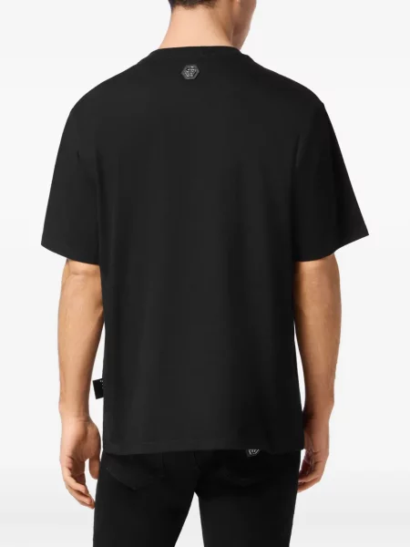 Tricou Philipp Plein cu imagine teddy negru
