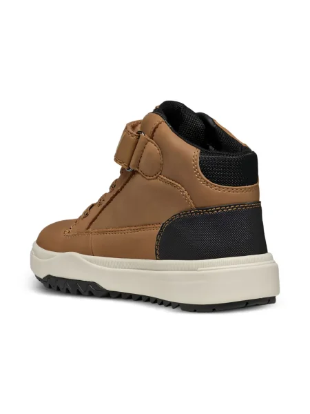 Sneakersy dziecięce Geox brązowe