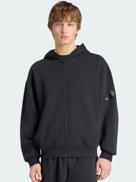 ADIDAS SPORTSWEAR Sportski gornji dio trenirke Soft Lux' crna