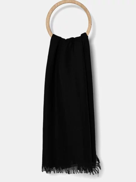 Weekend Max Mara poncho de lana light negru