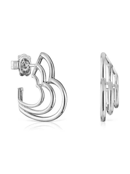 Серьги Tous серебряные