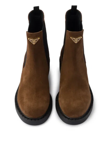Botine chelsea Prada maro