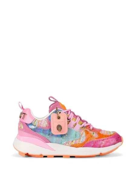 Tvídové tenisky Kurt Geiger London růžové