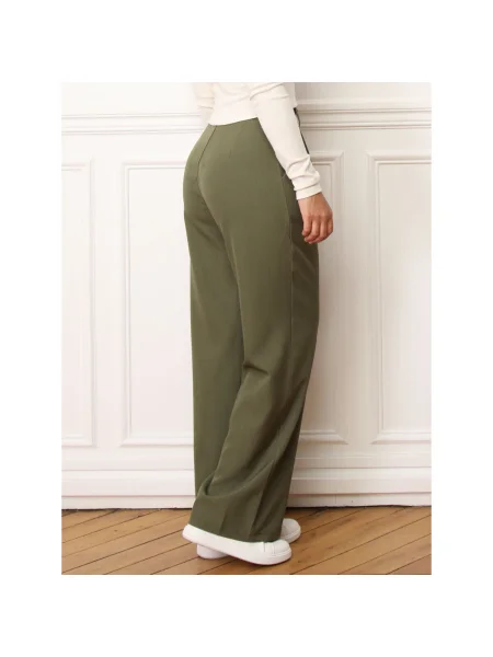 Pantaloni La Modeuse kaki