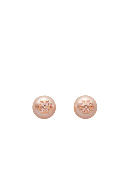 Kolczyki Tory Burch różowe