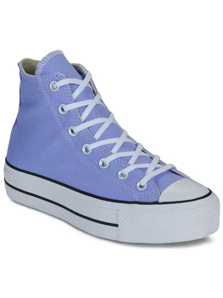 Superge Converse Chuck Taylor All Star s platformo modra