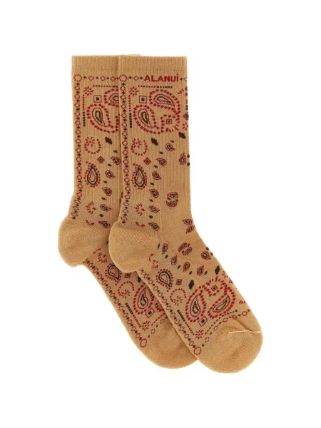 Șosete Alanui cu model paisley din jacard