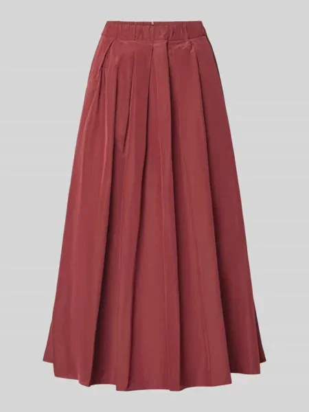 Weekend Max Mara Spódnice Kobieta M Wkdformica Midi Skirt czerwony