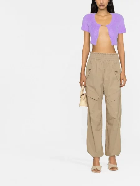 Kardigan Jacquemus fialový