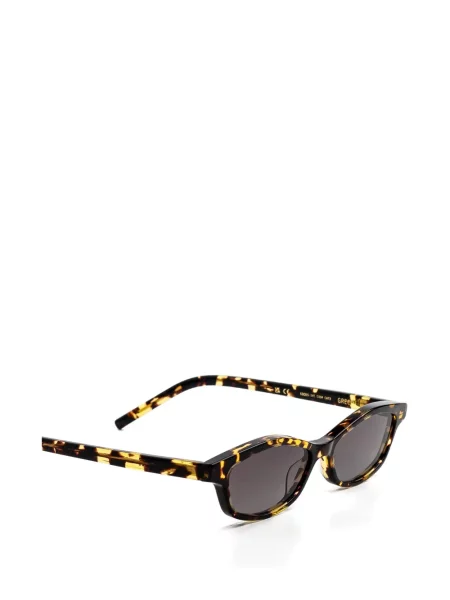 Ochelari de soare Kaleos cu imprimeu geometric maro