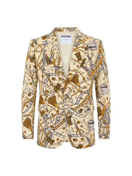 Marynarka Moschino z nadrukiem