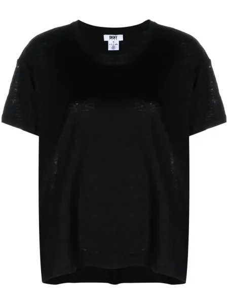 Tricou Dkny de in scurt negru