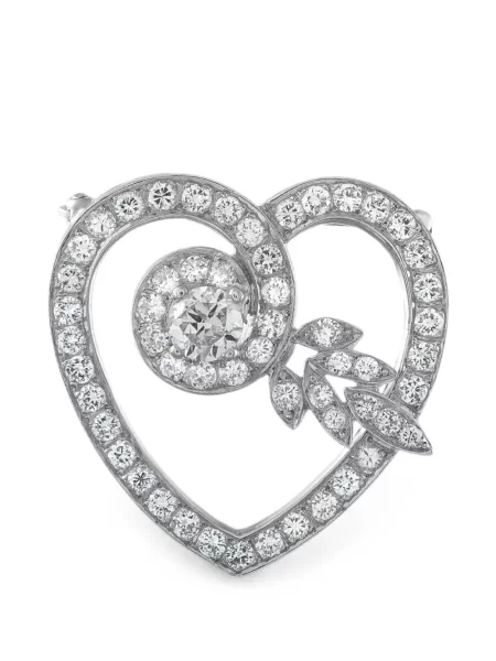 Brosa Lb Exclusive cu motiv cu inimi