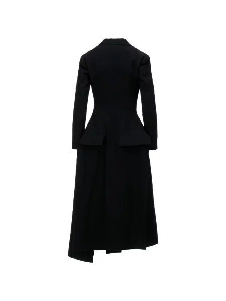 Palton Yohji Yamamoto asimetric negru